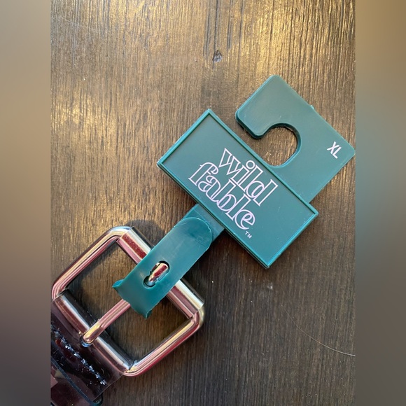 Y2k Style Translucent Grey Jelly Belt XL NWT - Picture 6 of 7